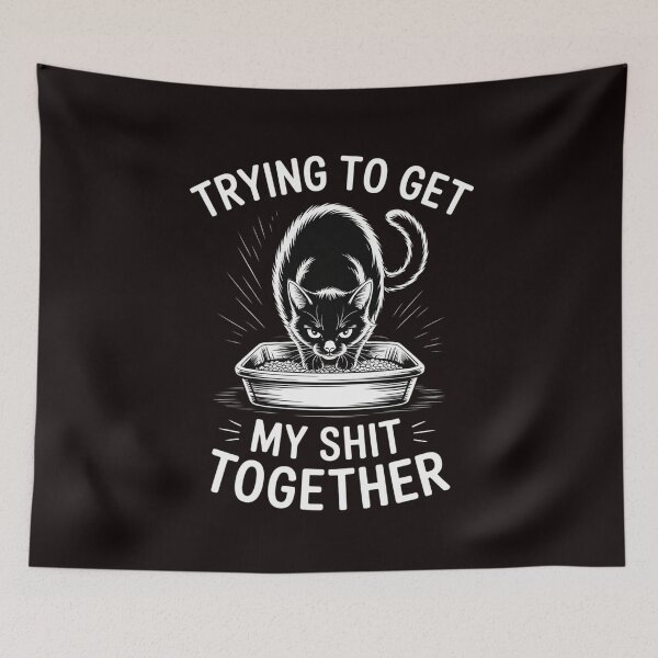 Item preview, Trying To Get My Shit Together designed and sold by RopboxRone.