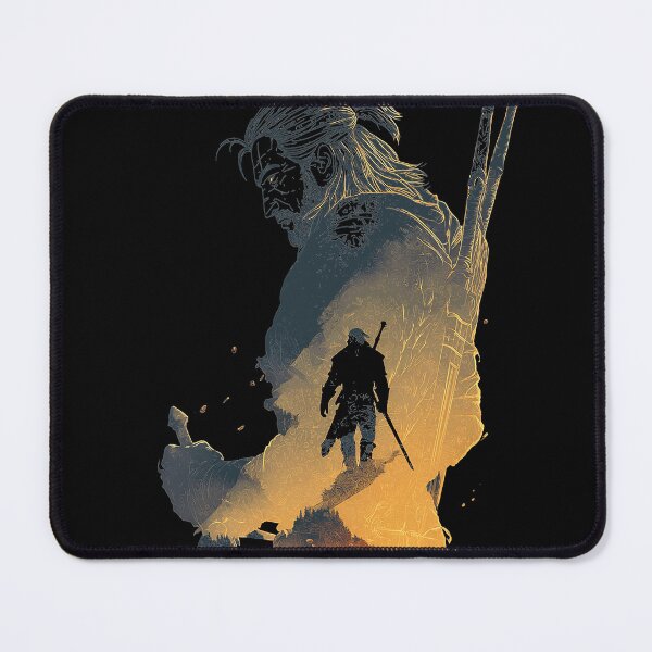 Item preview, Geralt of Rivia: The Witcher's Epic Journey Silhouette Art designed and sold by MulteeverseStudio.