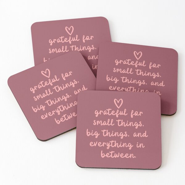 Item preview, Grateful For Small Things Gratitude designed and sold by AESTHETISCAPES.