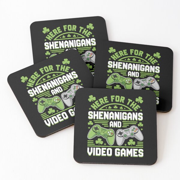 Item preview, St Patricks day Shamrock Shenanigans gaming designed and sold by LittleBO5.