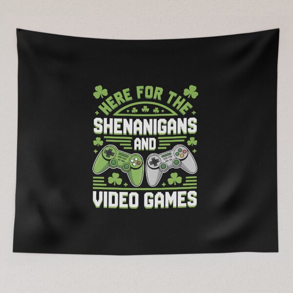 Item preview, St Patricks day Shamrock Shenanigans gaming designed and sold by LittleBO5.