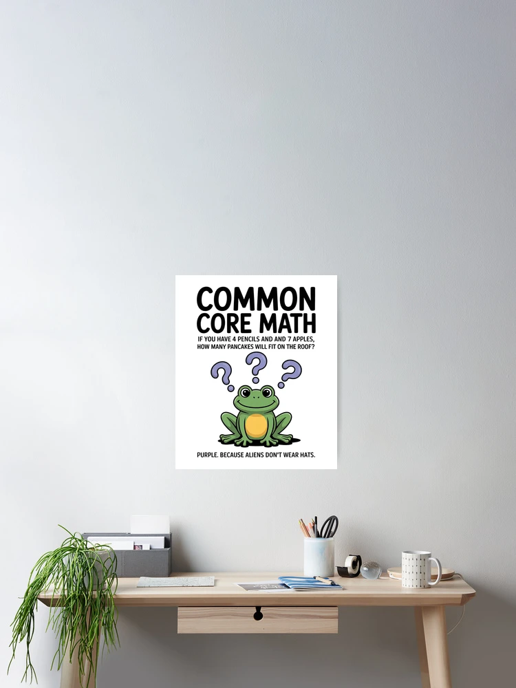 Thumbnail 2 of 3, Poster, Common Core Math Problem designed and sold by AmparoBoyle.
