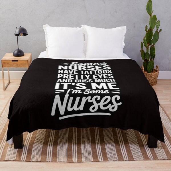 Item preview, Some Nurses Have Tattoos designed and sold by RopboxRone.