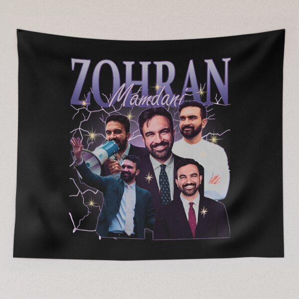 Item preview, Zohran Mamdani New York Retro Vintage 90's designed and sold by Tiar-Kin.