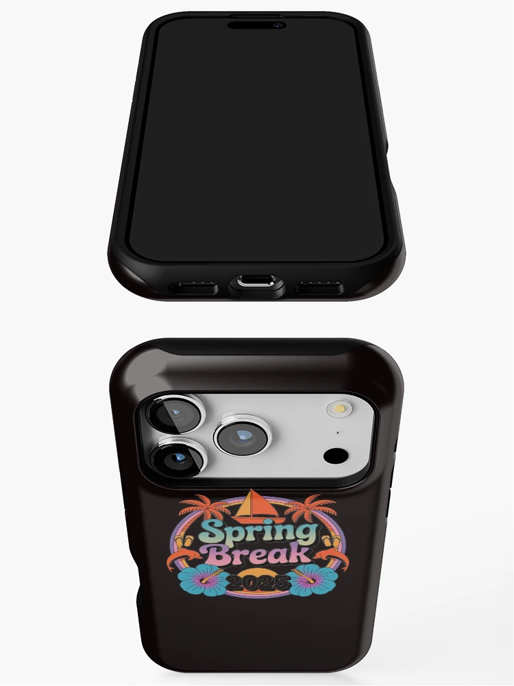 Thumbnail 3 of 4, iPhone Case, Spring Break 2025 designed and sold by RopboxRone.