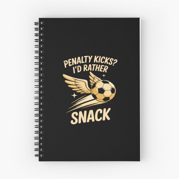 Item preview, Penalty Kicks I'd Rather Snack Football Cookie designed and sold by ToggleBet.