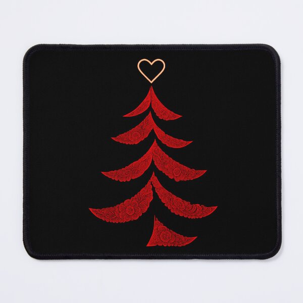 Item preview, Neon Henna Christmas Tree designed and sold by The Daily Sketchbook .