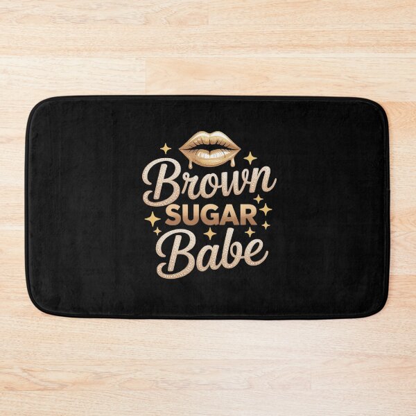 Item preview, Black Girl Pride Brown Sugar Babe Lips Mouth designed and sold by MinaReinger.