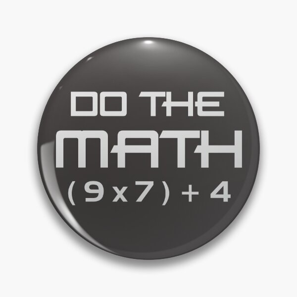 Item preview, Do The Math (9x7)+4 Equation | Funny Math Teacher & STEM Humor designed and sold by Taanva.