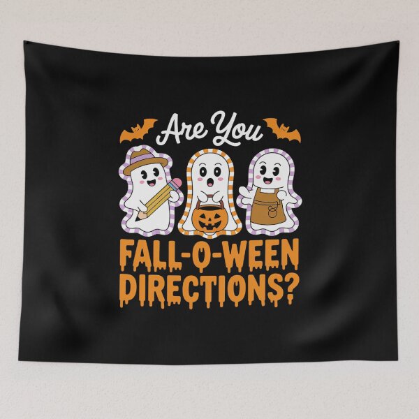 Item preview, are You Fall o ween Directions Fall Teacher Halloween Ghost designed and sold by khorbiasieno.