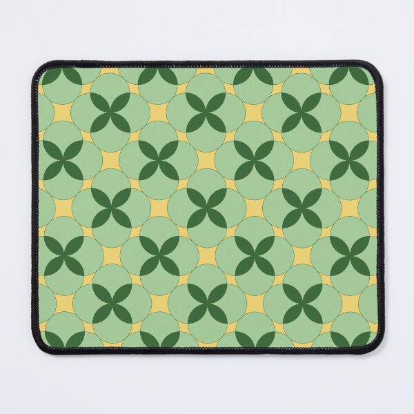 Artikelvorschau, Warmes grünes geometrisches Blumenmuster entworfen und verkauft von applecs.