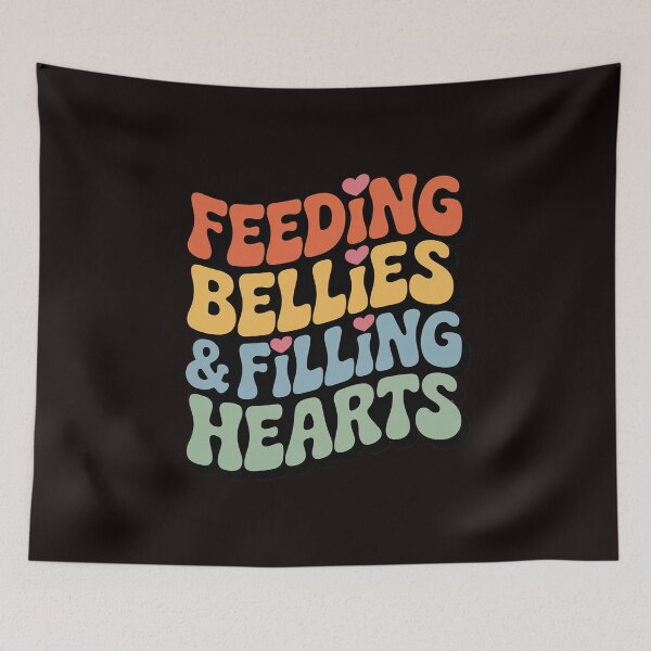 Item preview, Lunch Lady Feeding Bellies And Filling Hearts designed and sold by RopboxRone.
