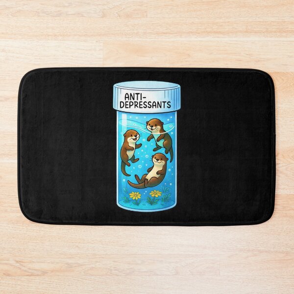 Item preview, Anti-Depressants Otter designed and sold by AmyHammac.