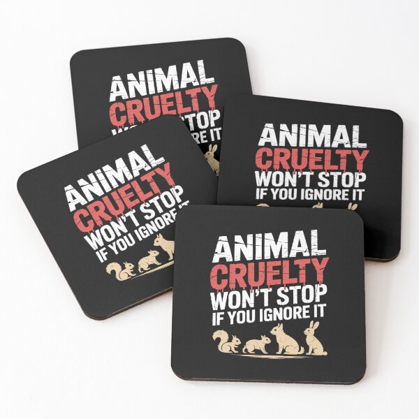 Item preview, Animal Cruelty Won't Stop If You Ignore it  designed and sold by RayArmstrong.