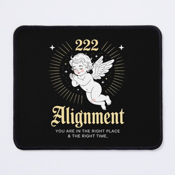 Item preview, Angel Number 222 Alignment You Are in The Right Place designed and sold by AmparoBoyle.