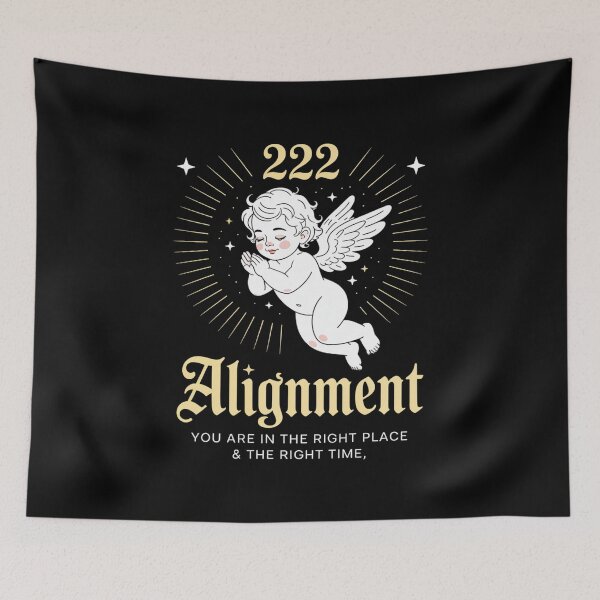 Item preview, Angel Number 222 Alignment You Are in The Right Place designed and sold by AmparoBoyle.