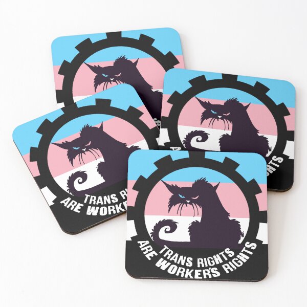Item preview, TRANS RIGHTS ARE WORKER'S RIGHTS designed and sold by birdgoatman.