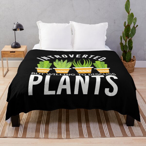 Item preview, Introverted But Willing To Discuss Plants designed and sold by DawnPatricia.