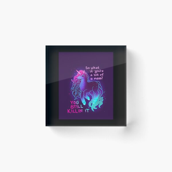 Item preview, You Still Killin It Neon Unicorn designed and sold by AmyHammac.