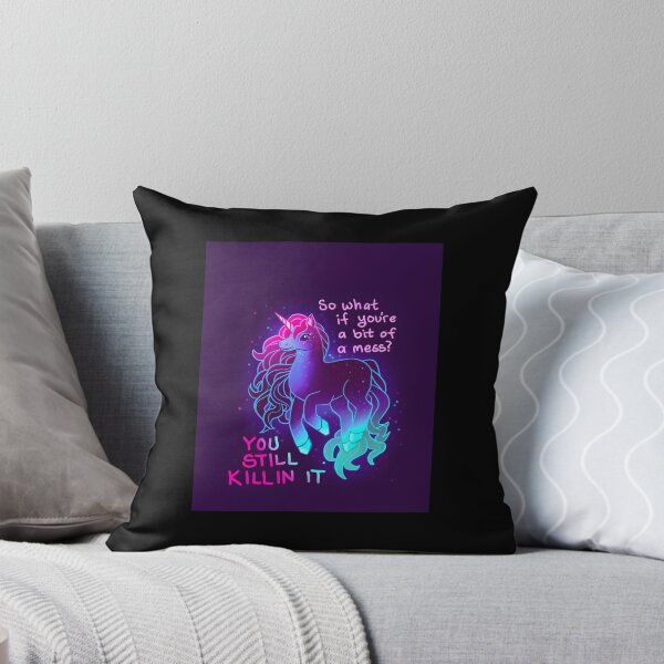 Item preview, You Still Killin It Neon Unicorn designed and sold by AmyHammac.