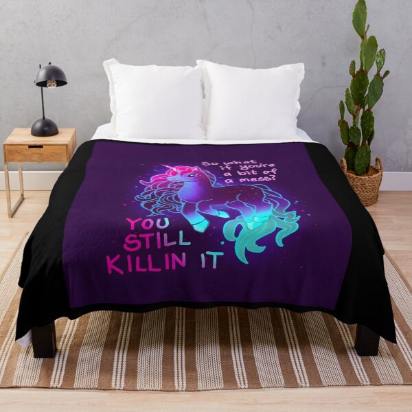 Item preview, You Still Killin It Neon Unicorn designed and sold by AmyHammac.