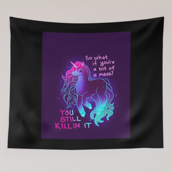 Item preview, You Still Killin It Neon Unicorn designed and sold by AmyHammac.