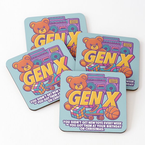 Item preview, Gen X - You didn’t get new toys every week — you got them at your birthday or Christmas. designed and sold by Dan Farsaci.
