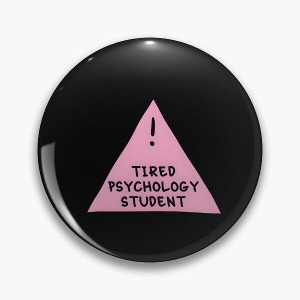 Item preview, Tired Psychology Student Pink designed and sold by AmyHammac.