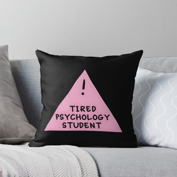Item preview, Tired Psychology Student Pink designed and sold by AmyHammac.