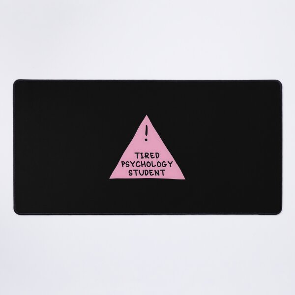 Item preview, Tired Psychology Student Pink designed and sold by AmyHammac.