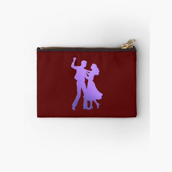 Item preview, A couple performing a ballroom dance_4_Purple paint designed and sold by Aariq.