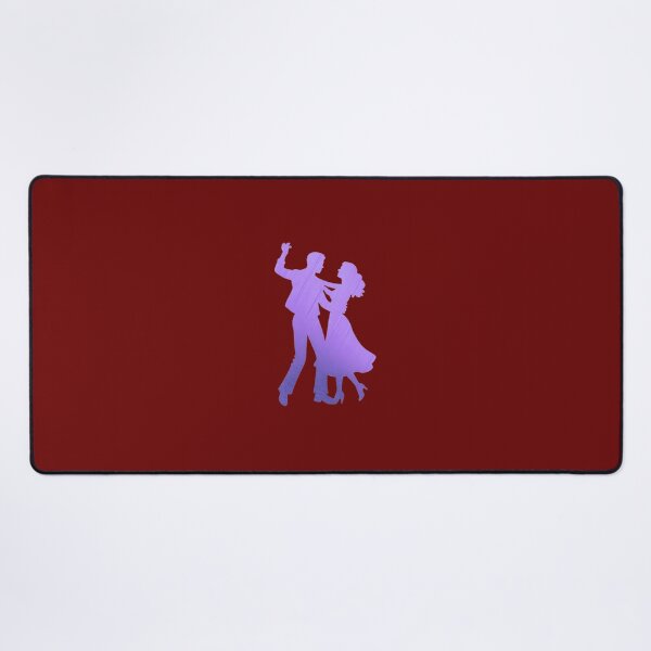 Item preview, A couple performing a ballroom dance_4_Purple paint designed and sold by Aariq.
