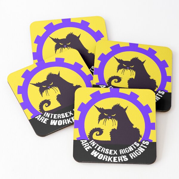Item preview, INTERSEX RIGHTS ARE WORKER'S RIGHTS designed and sold by birdgoatman.