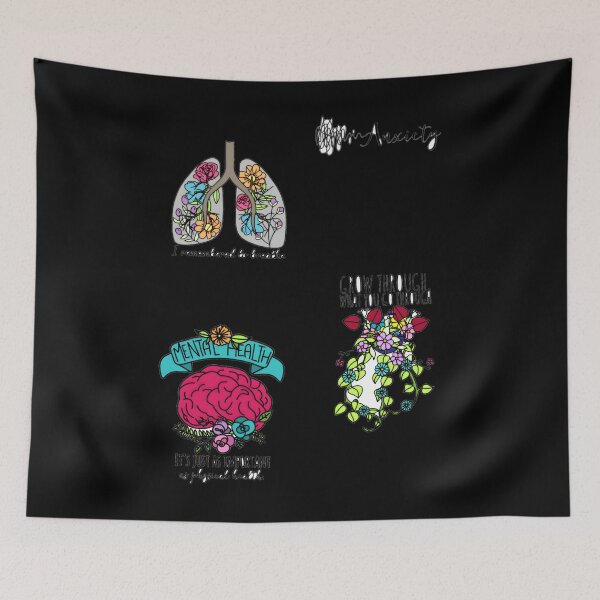 Item preview, Mental Health Sticker Pack V2 designed and sold by AmyHammac.