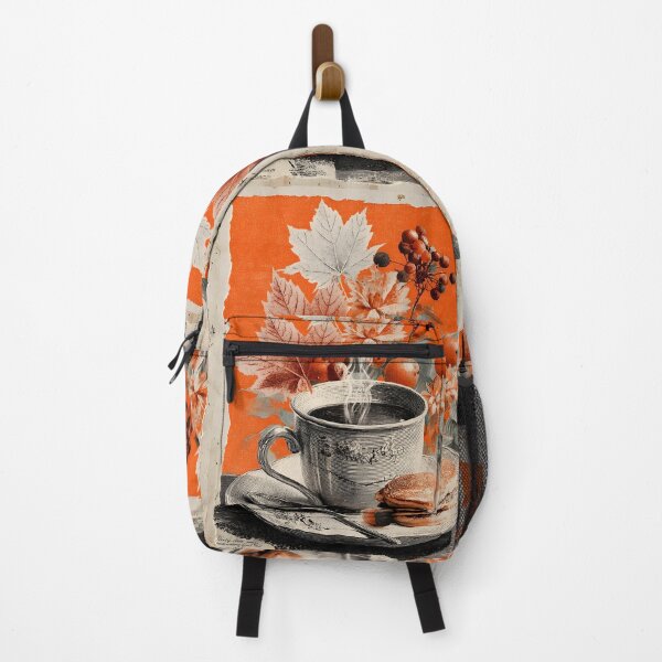 Item preview, Steaming coffee with a Canadian maple leaf designed and sold by CoffeeinBloom.