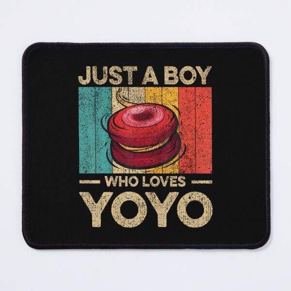 Item preview, Just A Boy Who Loves Yoyo  Funny Vintage Yoyo Boys Kids designed and sold by GeorgeneCharlo.