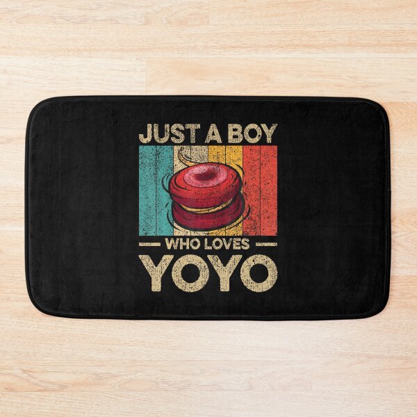 Item preview, Just A Boy Who Loves Yoyo  Funny Vintage Yoyo Boys Kids designed and sold by GeorgeneCharlo.