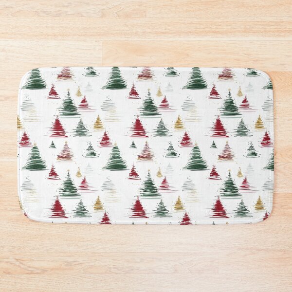 Item preview, Modern Minimalist Christmas Tree Pattern designed and sold by Boddicca.