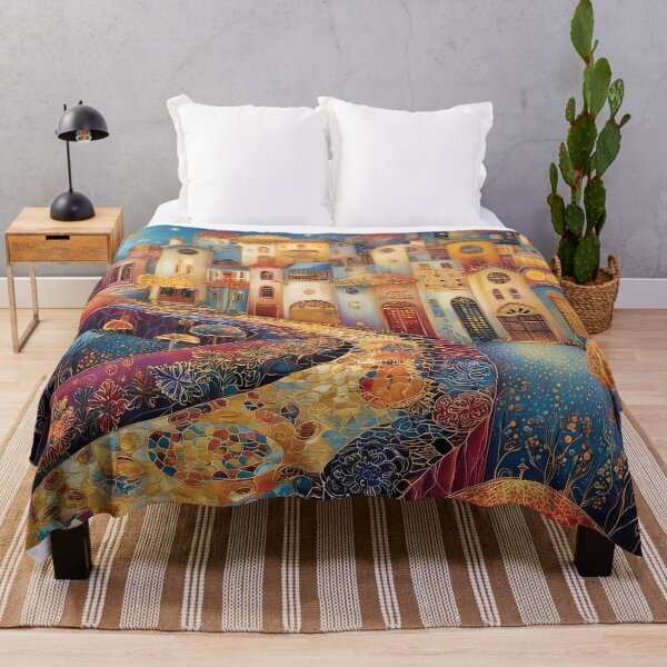 Item preview, Golden Path to the Enchanted City designed and sold by makimaki-unko.
