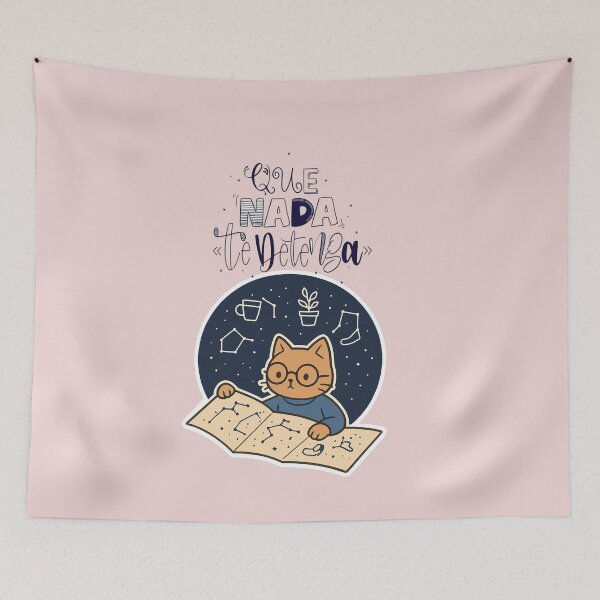 Item preview, Cat with motivational phrase designed and sold by shaniraespi.