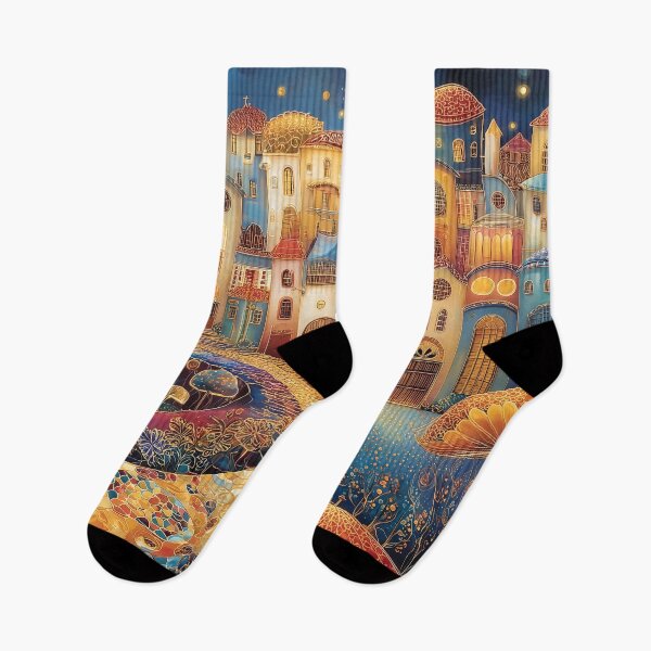 Item preview, Golden Path to the Enchanted City designed and sold by makimaki-unko.