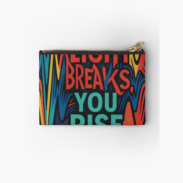 Item preview, Where Light Breaks, You Rise – Pop Art Waveform designed and sold by Still Breathing Studio.