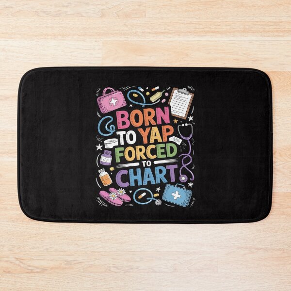 Item preview, Born To Yap Forced To Chart designed and sold by Silicula.