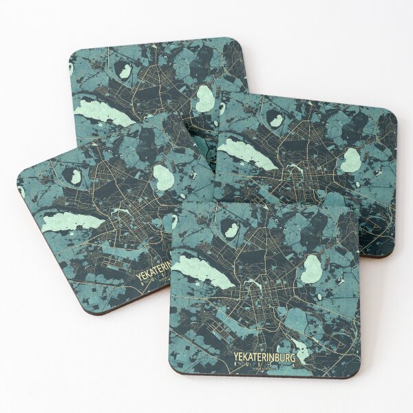 Item preview, Yekaterinburg City Map of Russia - Summer designed and sold by deMAP.