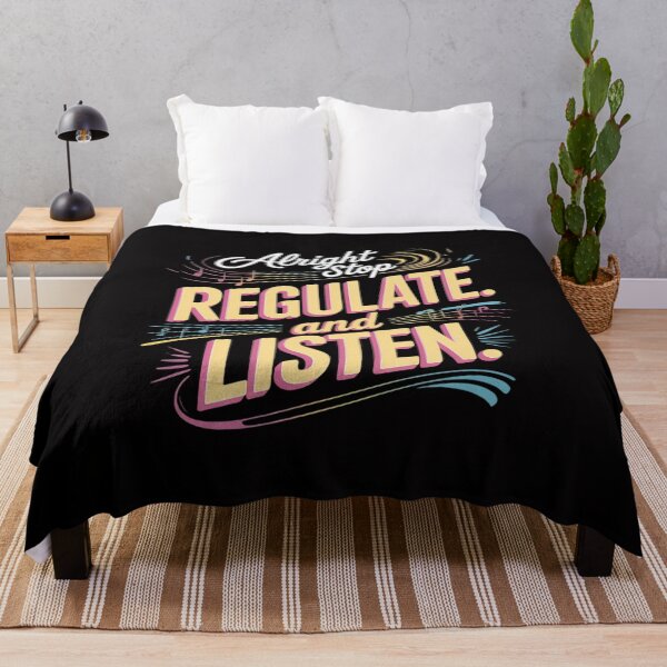 Item preview, Alright Stop Regulate And Listen designed and sold by Silicula.