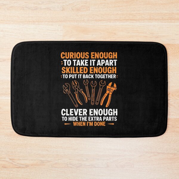 Item preview, Curious Enough To Take It Apart Auto Car Garage Mechanic designed and sold by LavetaCatherine.