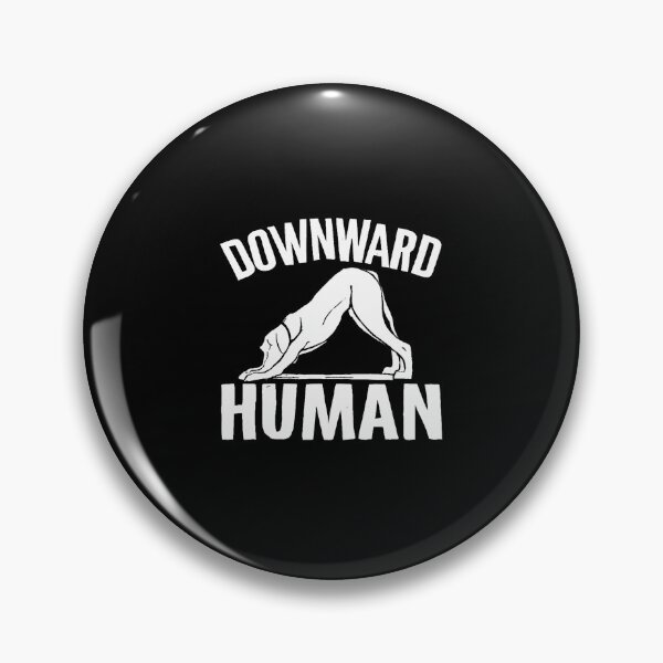 Item preview, Downward Human Yoga Pose Dog Lover Mediation 	 Small Black designed and sold by DominiqueAngela.