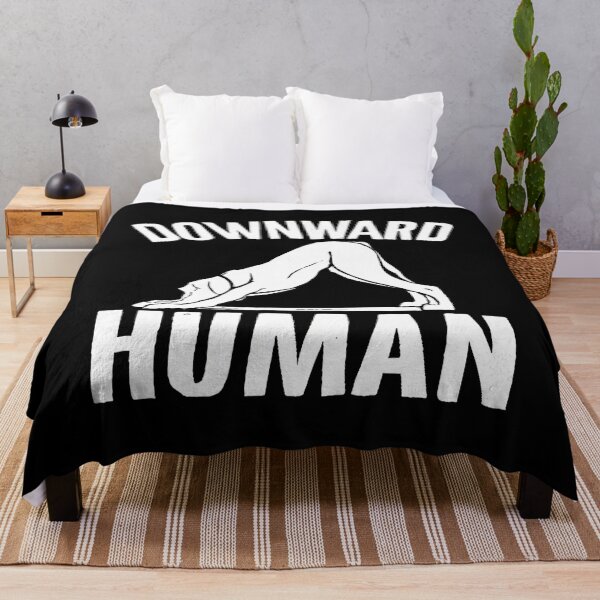 Item preview, Downward Human Yoga Pose Dog Lover Mediation Small Black designed and sold by DominiqueAngela.