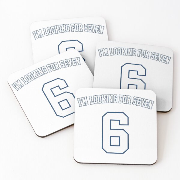Item preview, Six Looking For Seven Funny Valentine Humor designed and sold by chattsuede.