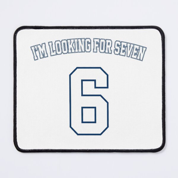 Item preview, Six Looking For Seven Funny Valentine Humor designed and sold by chattsuede.